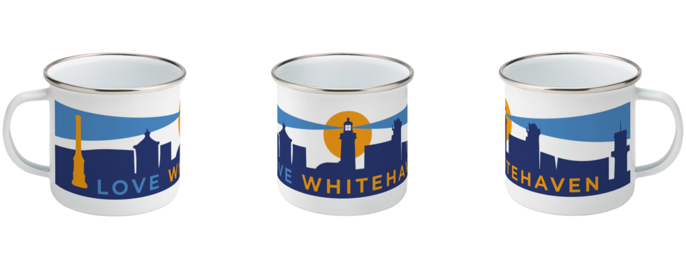 Love Whitehaven - Enamel Mug